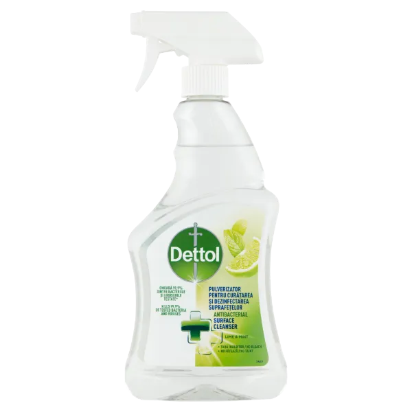 Dettol Lime & Menta antibakteriális felülettisztító spray 500 ml termékhez kapcsolódó kép
