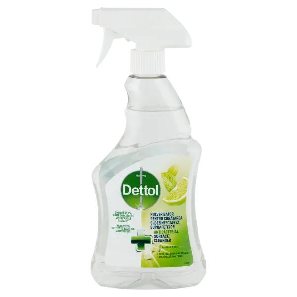 Dettol Lime & Menta antibakteriális felülettisztító spray 500 ml termékhez kapcsolódó kép