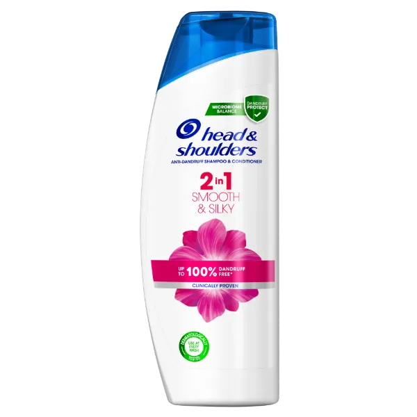 Head & Shoulders Smooth & Silky 2az1-ben Sampon És Balzsam Az Akár 100%-os Korpamentességért termékhez kapcsolódó kép