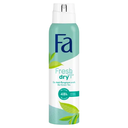 Fa Fresh+Dry izzadásgátló deospray zöld tea illattal 150 ml termékhez kapcsolódó kép