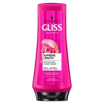 Gliss Supreme Length hajbalzsam biotin complexel & bazsarózsával 200 ml termékhez kapcsolódó kép