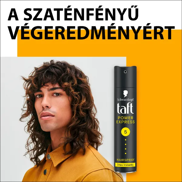 Taft Power Express hajlakk minden hajtípusra 250 ml termékhez kapcsolódó kép
