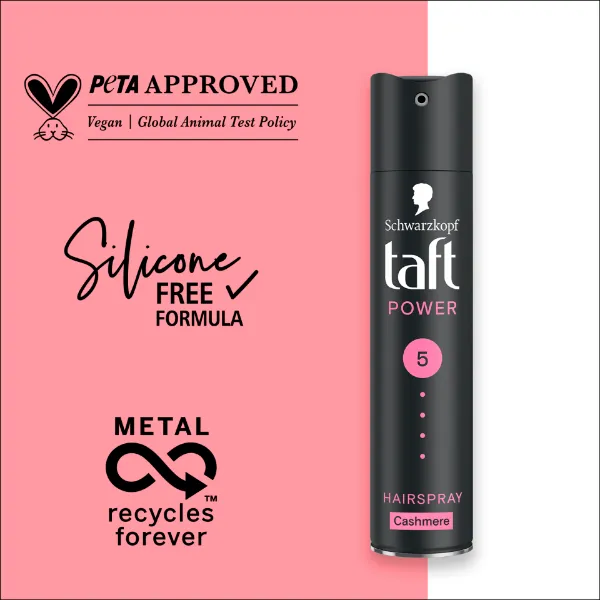 Taft Power Kasmír hajlakk száraz & sérült hajra 250 ml termékhez kapcsolódó kép