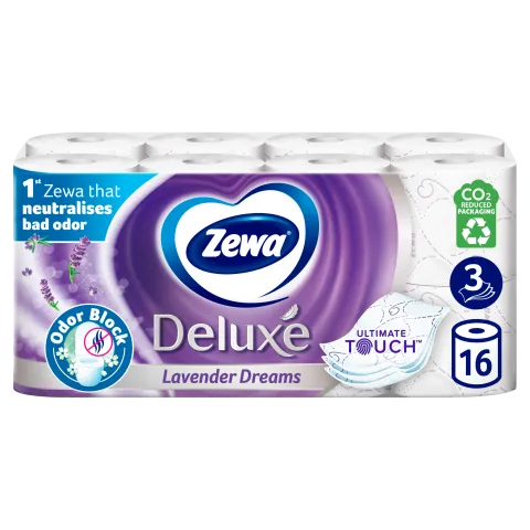 Zewa Deluxe Lavender Dreams toalettpapír 3 rétegű 16 tekercs termékhez kapcsolódó kép