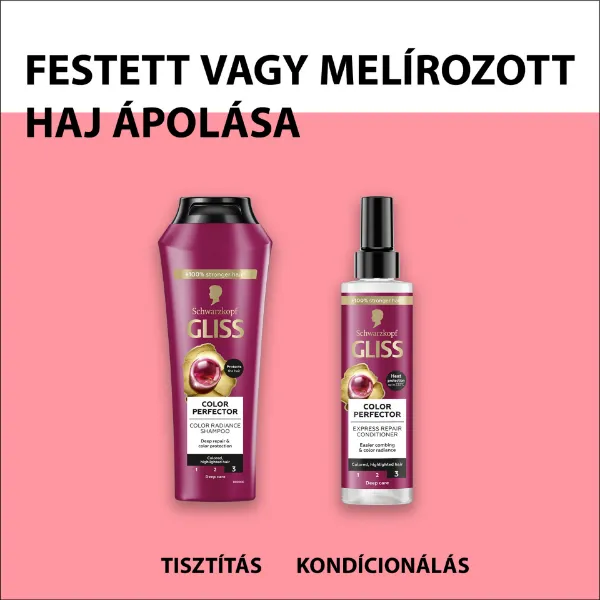 Gliss Color Perfector sampon 400 ml termékhez kapcsolódó kép