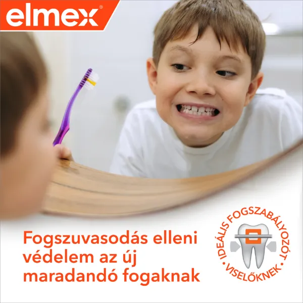elmex Junior fogkrém 6-12 éves korig 75 ml  termékhez kapcsolódó kép