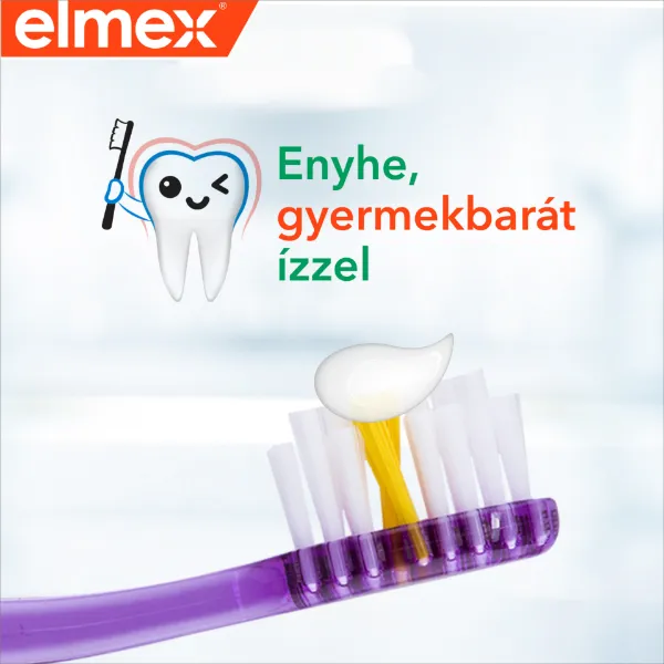 elmex Junior fogkrém 6-12 éves korig 75 ml  termékhez kapcsolódó kép