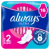 Always Ultra Super (2-es méret) Szárnyas Egészségügyi Betét, 16 Db termékhez kapcsolódó kép