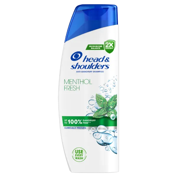 Head & Shoulders Menthol Fresh korpásodás elleni sampon 250ml napi használatra. Tiszta érzet termékhez kapcsolódó kép