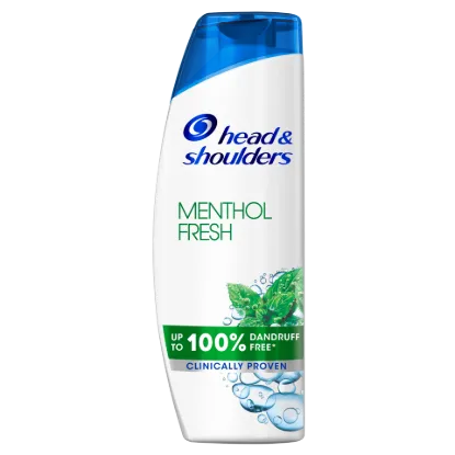 Head & Shoulders Menthol Fresh korpásodás elleni sampon 250ml napi használatra. Tiszta érzet termékhez kapcsolódó kép