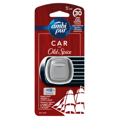Ambi Pur Car Old Spice Légfrissítő Kezdőkészlet 1 Db termékhez kapcsolódó kép