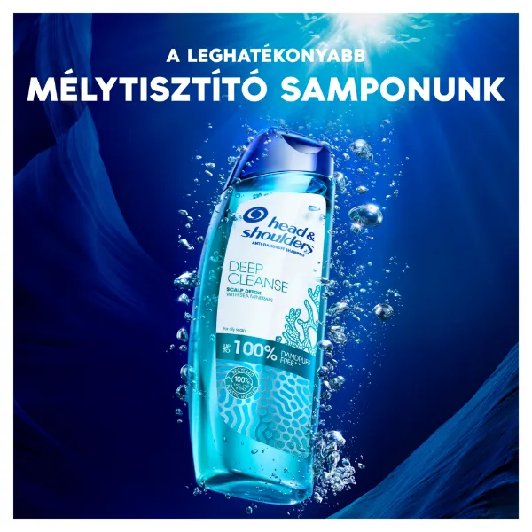 Head & Shoulders Deep Cleanse Scalp Detox korpásodás elleni sampon – 300 ml termékhez kapcsolódó kép