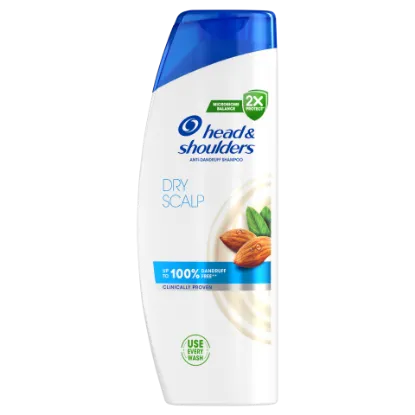 Head & Shoulders Dry Scalp korpa elleni sampon 400ml napi használatra. Bármely hajtípusra termékhez kapcsolódó kép