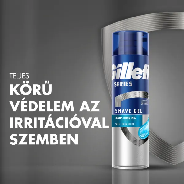 Gillette Series Hidratáló Borotvazselé Kakaóvajjal, 200ml termékhez kapcsolódó kép