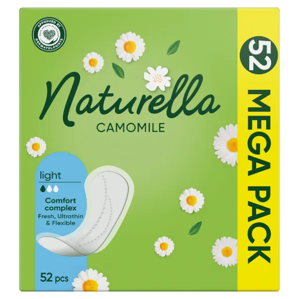 Naturella Light Kamilla Tisztasági Betét X52 termékhez kapcsolódó kép