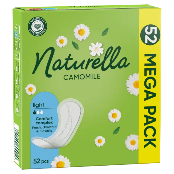 Naturella Light Kamilla Tisztasági Betét X52 termékhez kapcsolódó kép