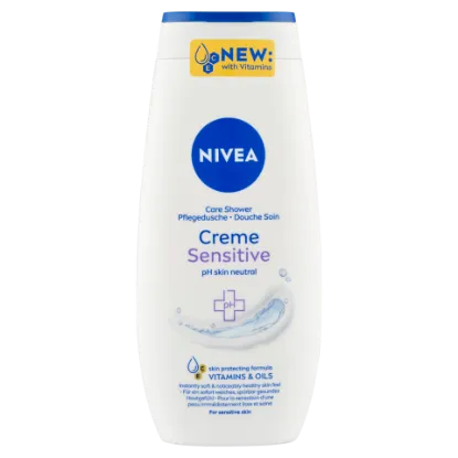 NIVEA Creme Sensitive krémtusfürdő 250 ml termékhez kapcsolódó kép