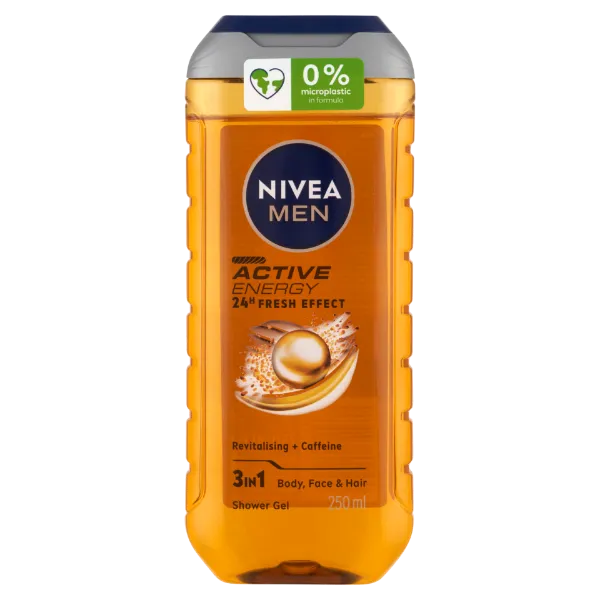 NIVEA MEN Active Energy tusfürdő 250 ml termékhez kapcsolódó kép