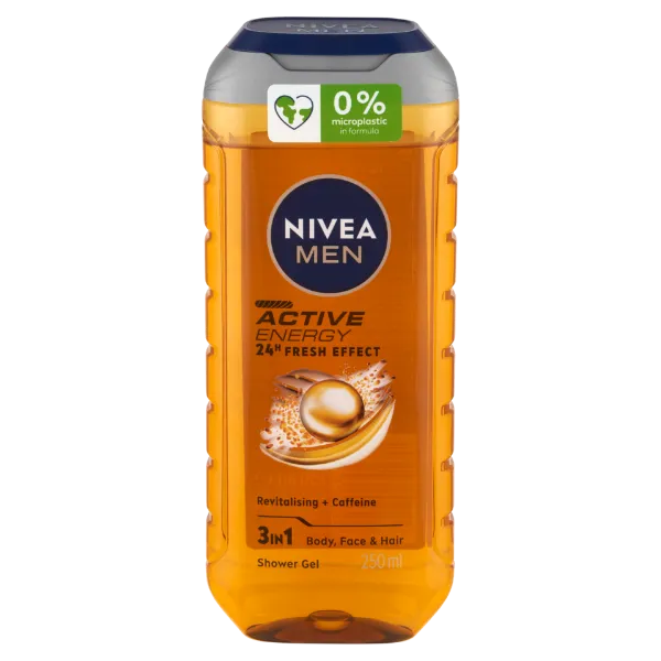 NIVEA MEN Active Energy tusfürdő 250 ml termékhez kapcsolódó kép