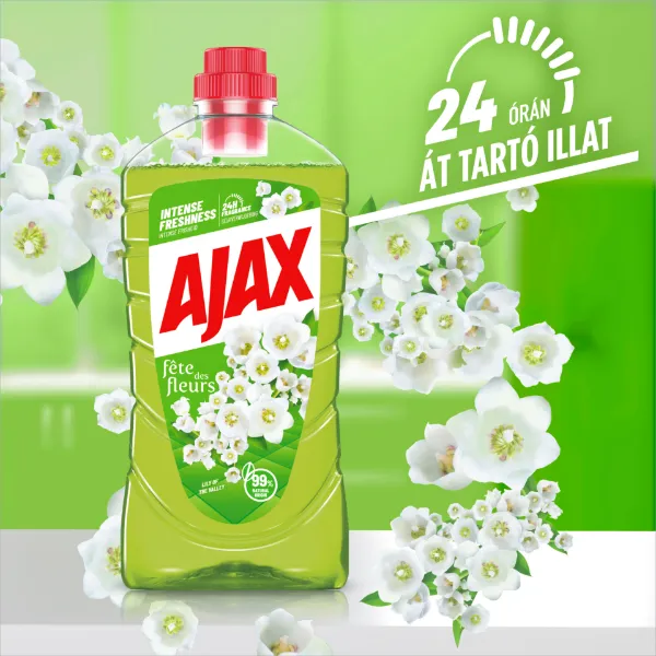 Ajax Floral Fiesta Spring Flowers háztartási tisztítószer 1 l termékhez kapcsolódó kép