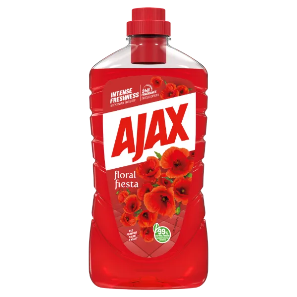 Ajax Floral Fiesta Red Flowers háztartási tisztítószer 1 l termékhez kapcsolódó kép