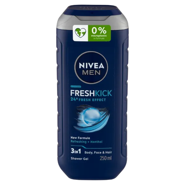 NIVEA MEN Fresh Kick tusfürdő 250 ml termékhez kapcsolódó kép