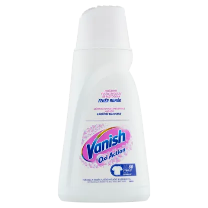 Vanish Oxi Action folteltávolító és fehérítő folyadék 1 l termékhez kapcsolódó kép