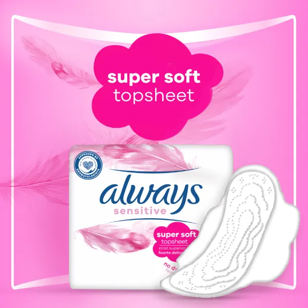 Always Ultra Sensitive Normal Plus (1-es méret) Egészségügyi Betét , 40 db termékhez kapcsolódó kép