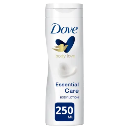 Dove Essential Care bőrtápláló testápoló száraz bőrre 250 ml termékhez kapcsolódó kép