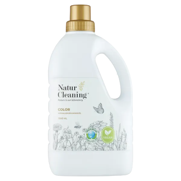 NaturCleaning hipoallergén mosógél színes ruhákhoz 1500 ml termékhez kapcsolódó kép