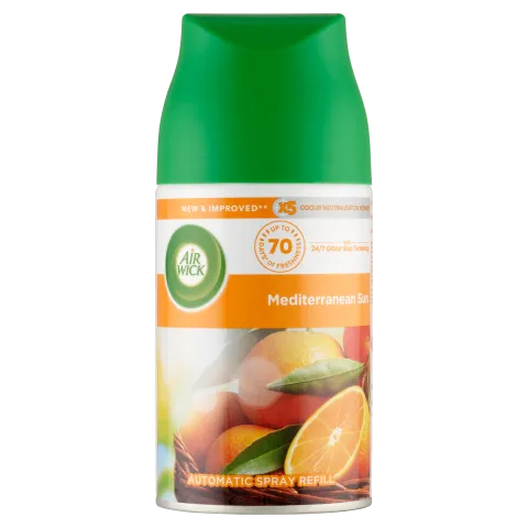 Air Wick Freshmatic Mediterrán Nyár automata légfrissítő spray utántöltő 250 ml termékhez kapcsolódó kép