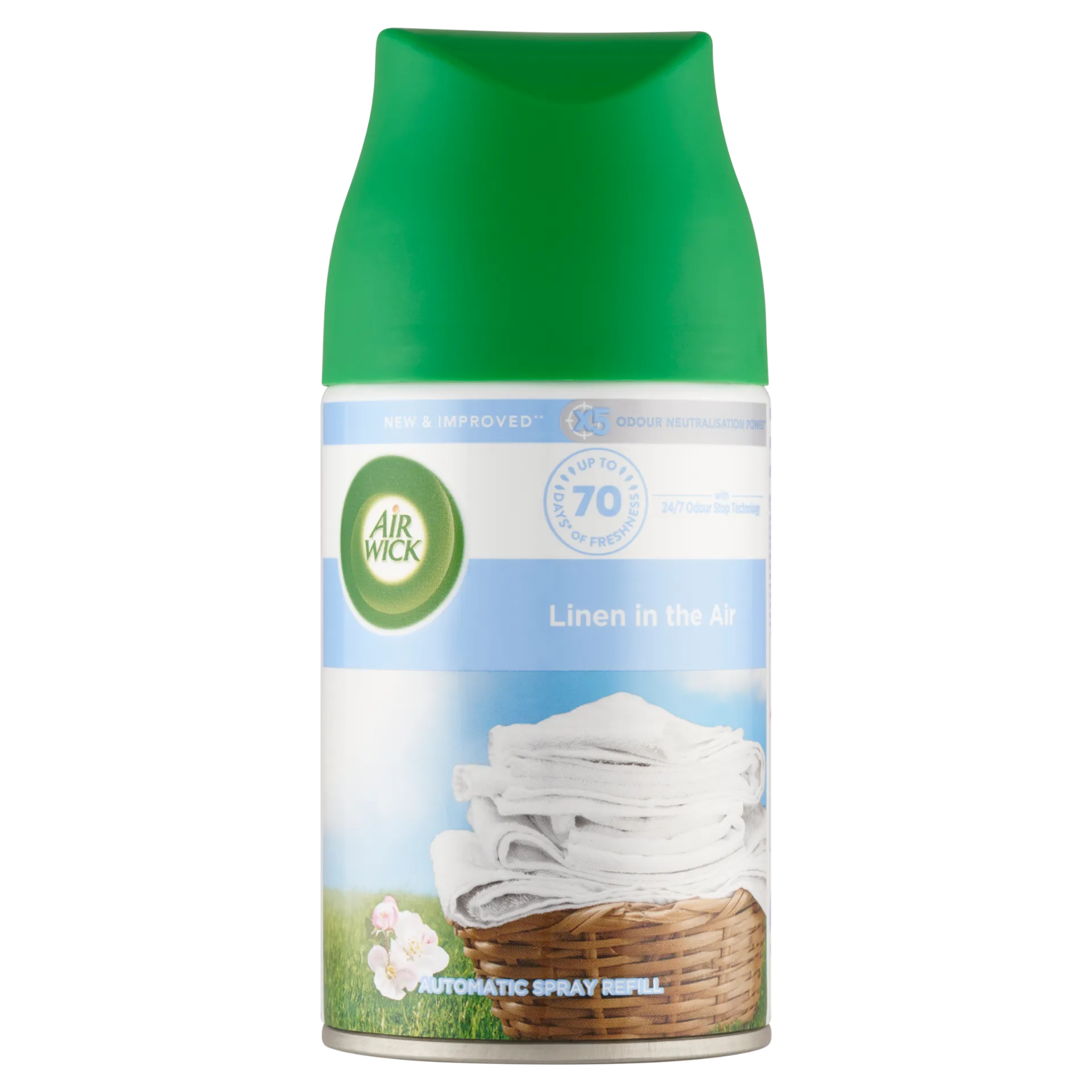Air Wick Freshmatic Frissen Mosott Ruha automata légfrissítő spray utántöltő 250 ml