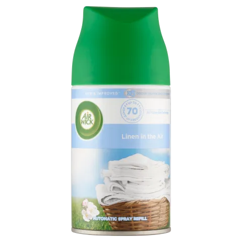 Air Wick Freshmatic Frissen Mosott Ruha automata légfrissítő spray utántöltő 250 ml termékhez kapcsolódó kép