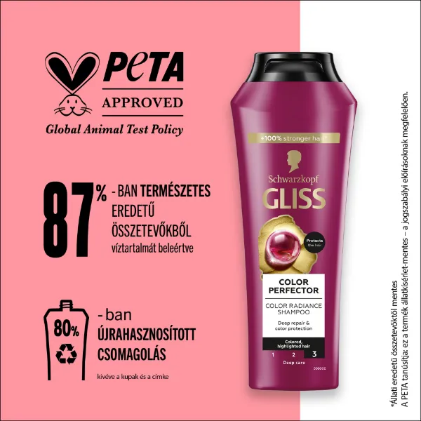 Gliss Color Perfector sampon 400 ml termékhez kapcsolódó kép