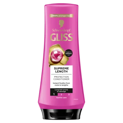 Gliss Supreme Length hajbalzsam biotin complexel & bazsarózsával 200 ml termékhez kapcsolódó kép