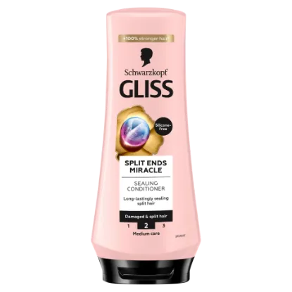 Gliss Split Ends Miracle hajbalzsam Ionic komplex-szel + szőlőmagolajjal 200 ml termékhez kapcsolódó kép
