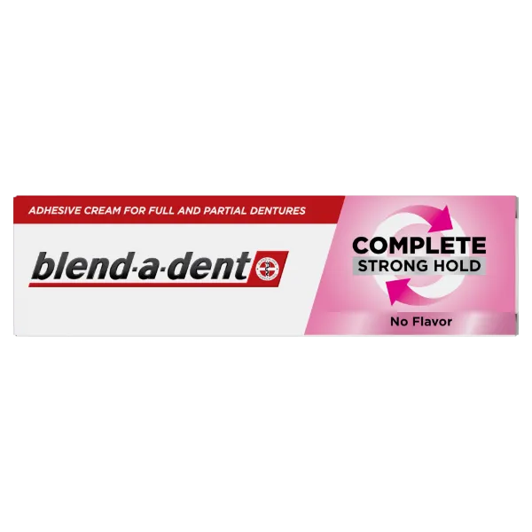 Blend-a-dent Complete Semleges Ízű Műfogsorrögzítő Krém, 47 g termékhez kapcsolódó kép