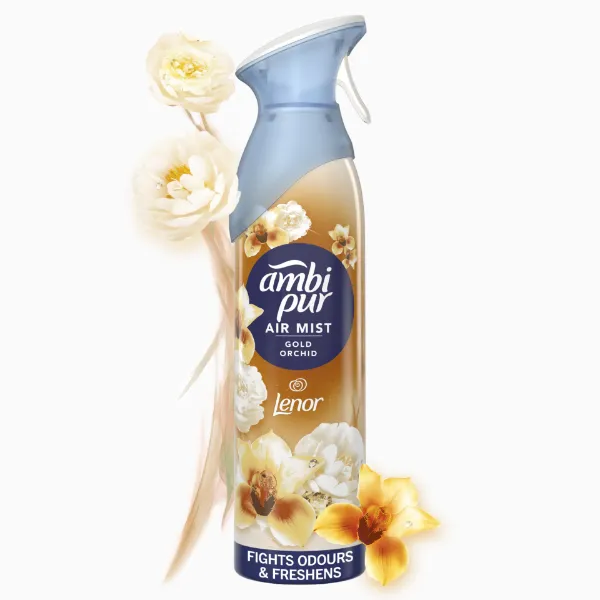 Ambi Pur Gold Orchid Légfrissítő Spray, 185 ml termékhez kapcsolódó kép