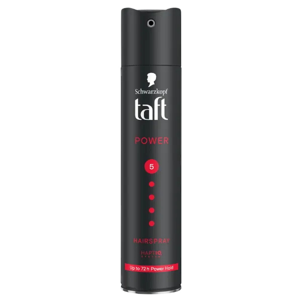 Taft Power hajlakk minden hajtípusra 250 ml termékhez kapcsolódó kép