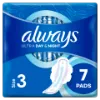 Always Ultra Day & Night (3-as méret) Szárnyas Egészségügyi Betét, 7 Db termékhez kapcsolódó kép