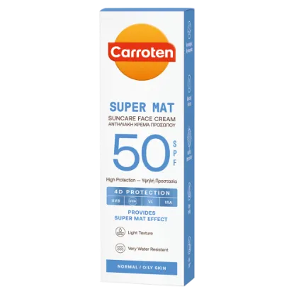 Carroten Super Mat SPF50 mattító fényvédő arckrém 50 ml termékhez kapcsolódó kép