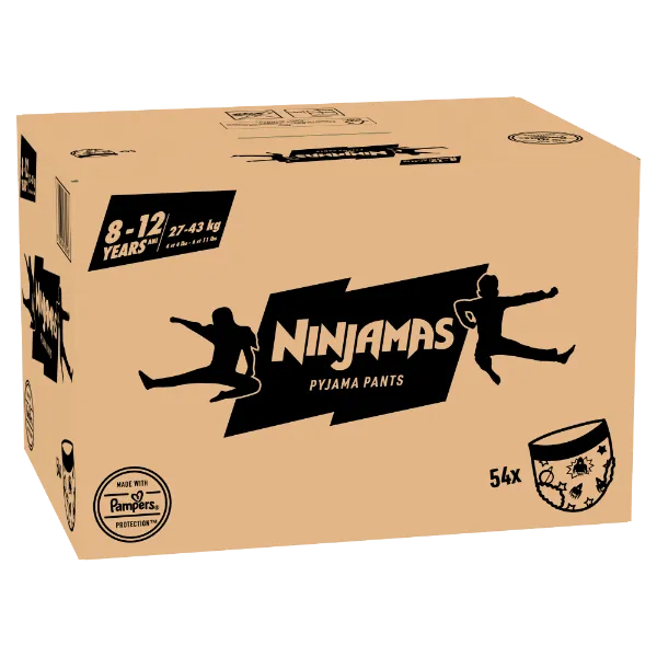 Ninjamas Pyjama Pants Űrhajós, 54 db Pyjama Bugyipelenka, 8 Éves Kor, 27kg-43kg termékhez kapcsolódó kép