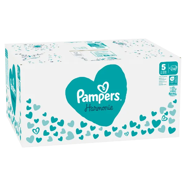 Pampers Harmonie Pelenka, Méret: 5, 152 Pelenka, 11kg-16kg termékhez kapcsolódó kép