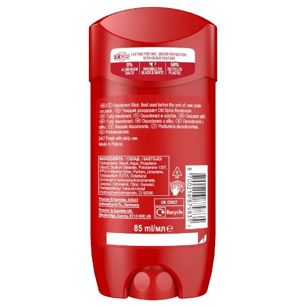 Old Spice Wolfthorn Férfi Stift Dezodor, 85 ml termékhez kapcsolódó kép