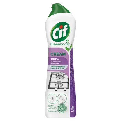 Cif Cleanboost Cream lila súrolókrém 500 ml termékhez kapcsolódó kép