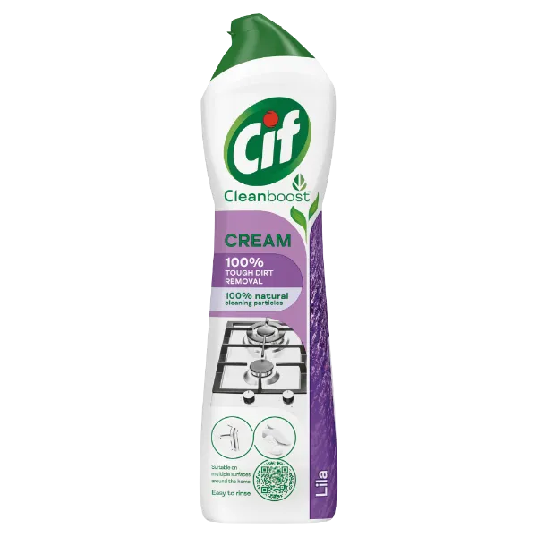 Cif Cleanboost Cream lila súrolókrém 500 ml termékhez kapcsolódó kép
