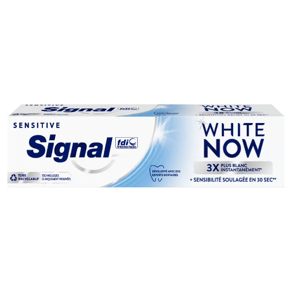 Signal White Now Sensitive fogkrém 75 ml termékhez kapcsolódó kép