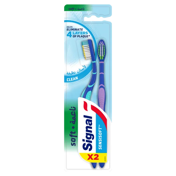 Signal Clean puha fogkefe 2 db termékhez kapcsolódó kép