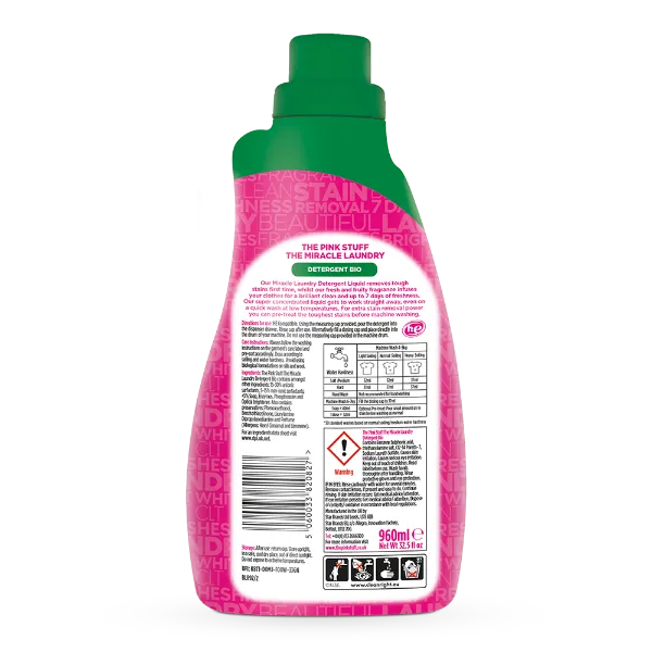 The Pink Stuff mosógél BIO 960ml termékhez kapcsolódó kép