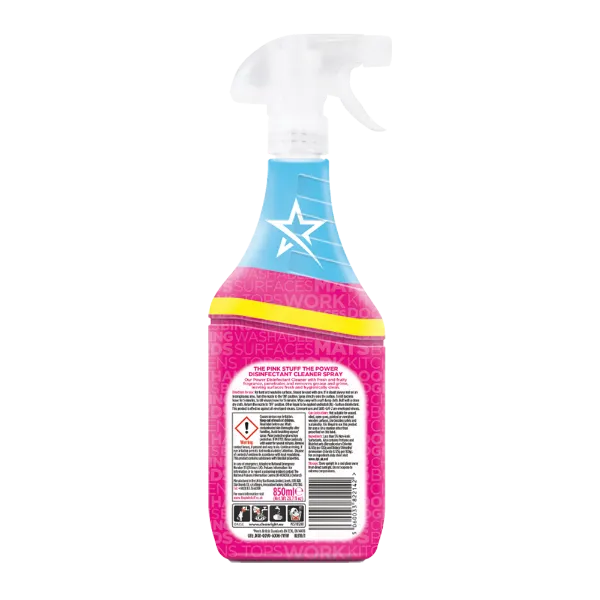 The Pink Stuff fertőtlenítő, tisztító spray 850ml termékhez kapcsolódó kép